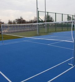 Badmintonová síť bílá